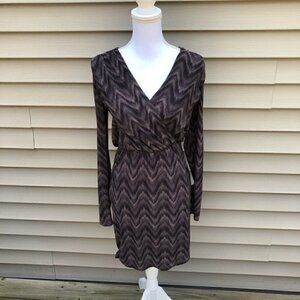 Anthropologie Hazel Chevron Dress Small Women’s